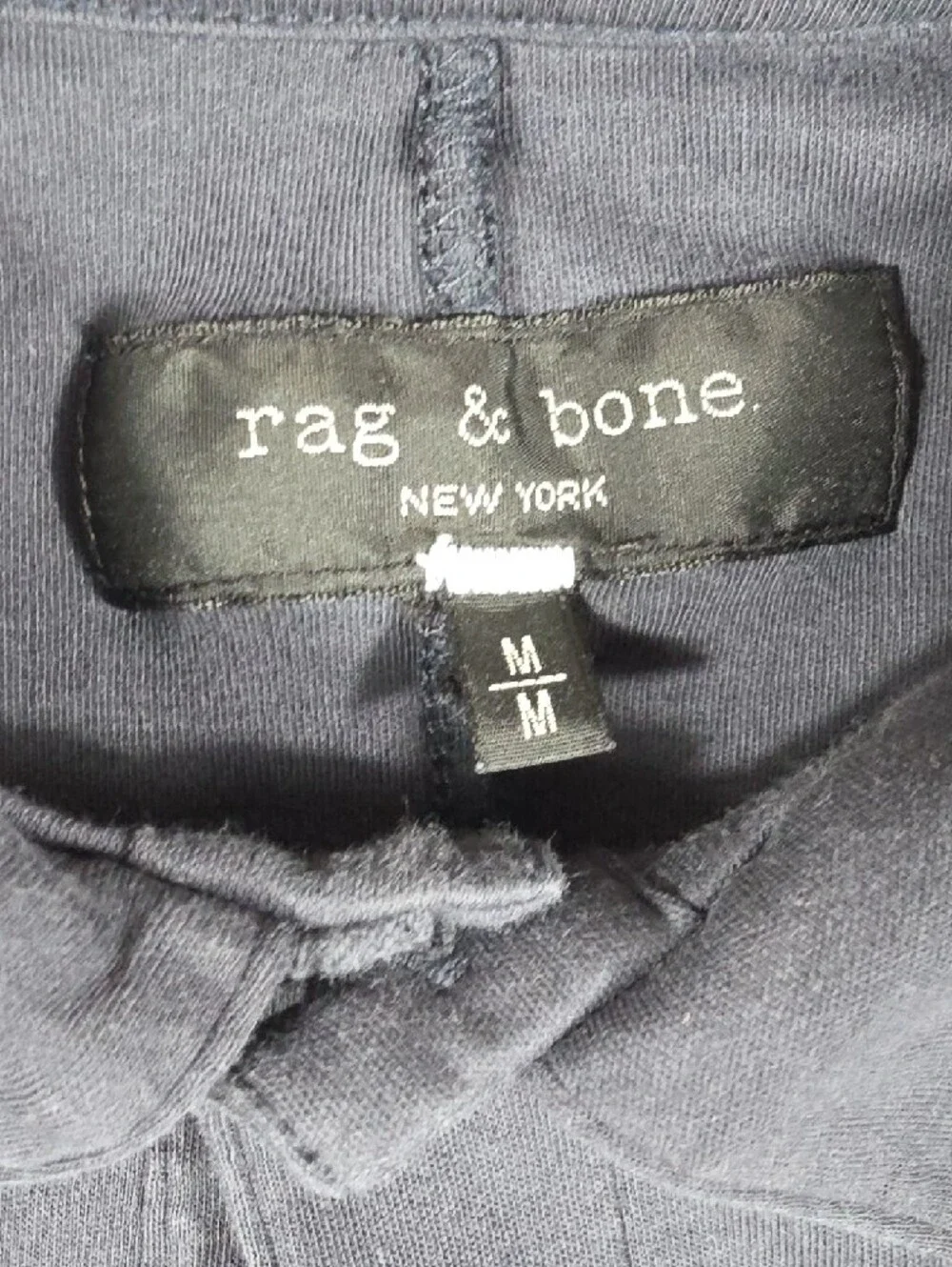 rag & bone Men's Charcoal Polo Shirt